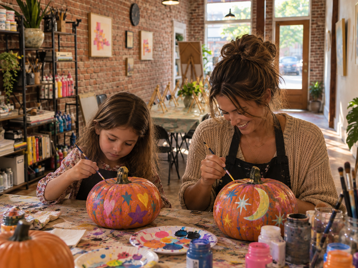 Parent & Child: Pumpkin Glow
