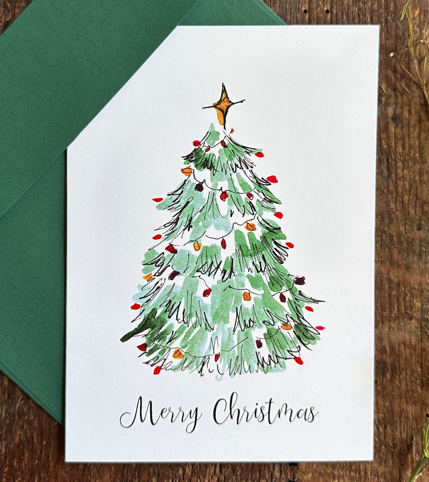 Christmas Tree Card Pack