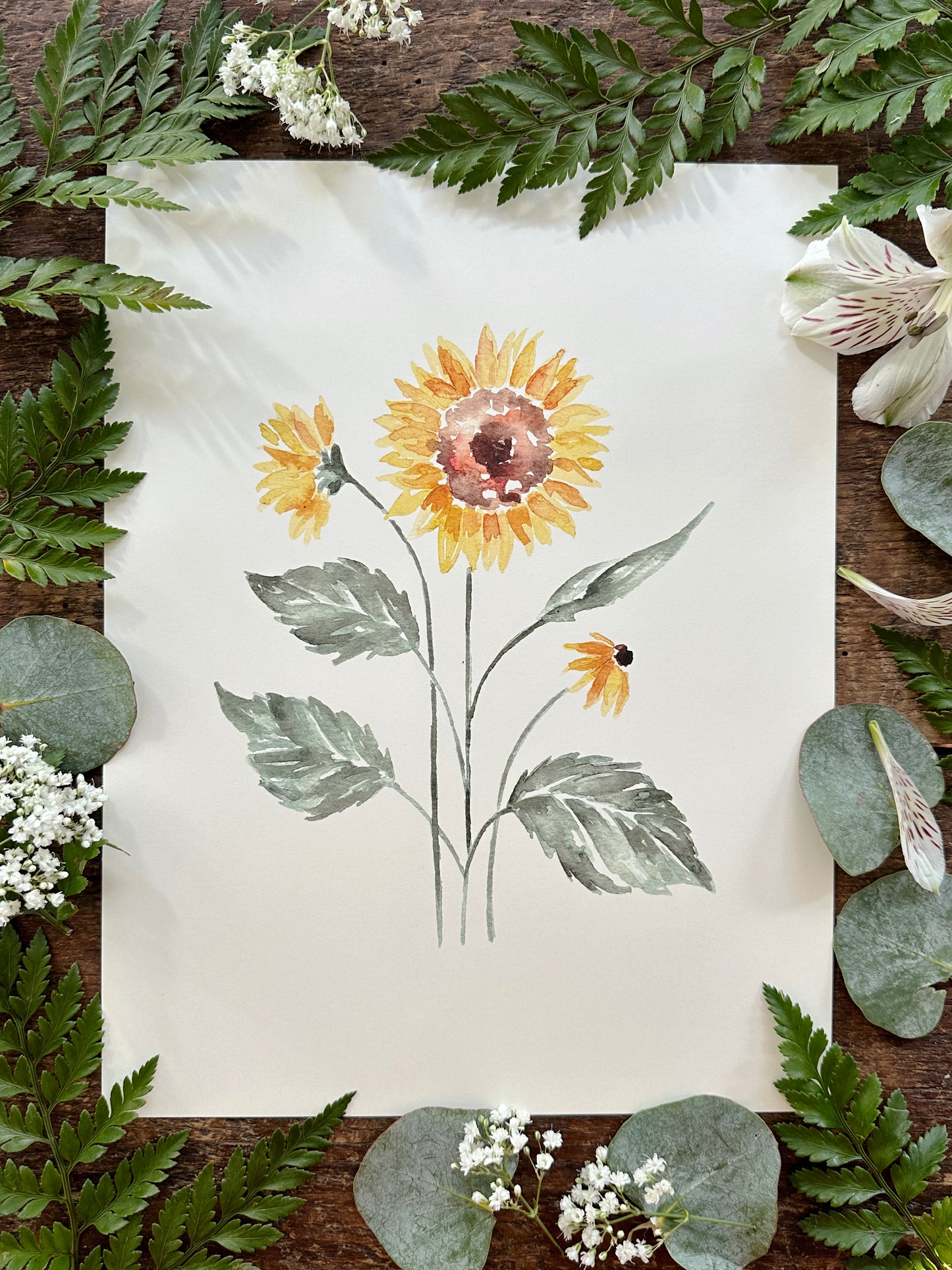 Sunflower Print