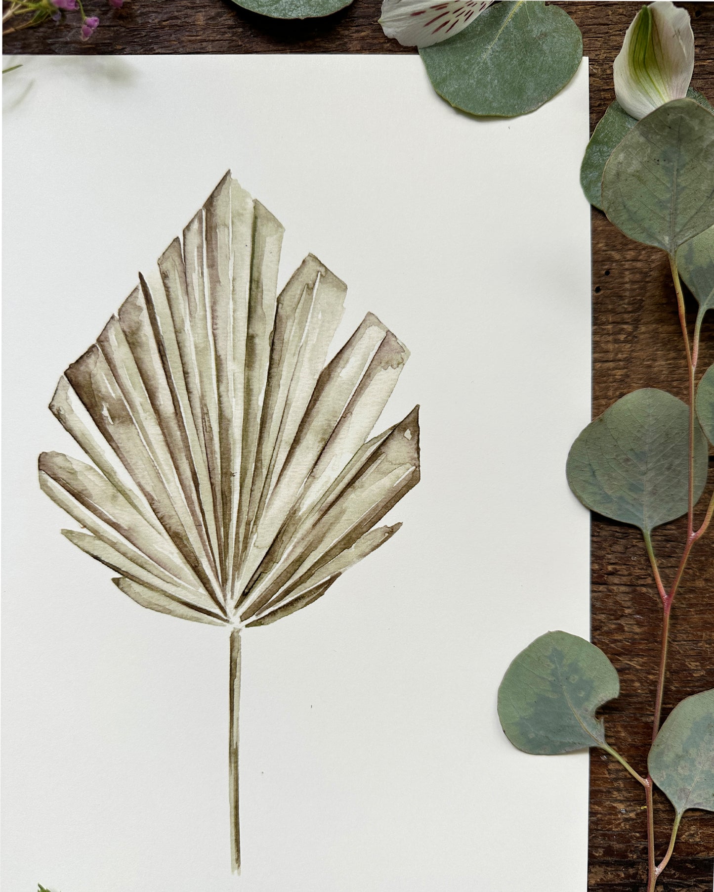 Toddy Palm Print