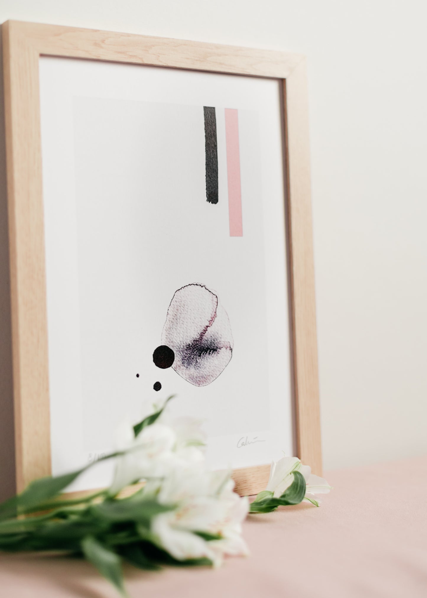 Rose V Abstract Print