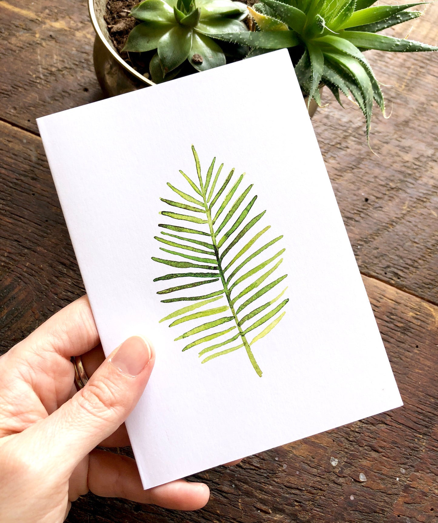 Palm Greeting Card