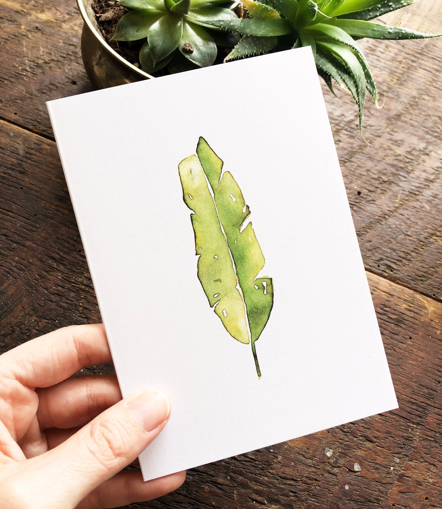 Banana Greeting Card