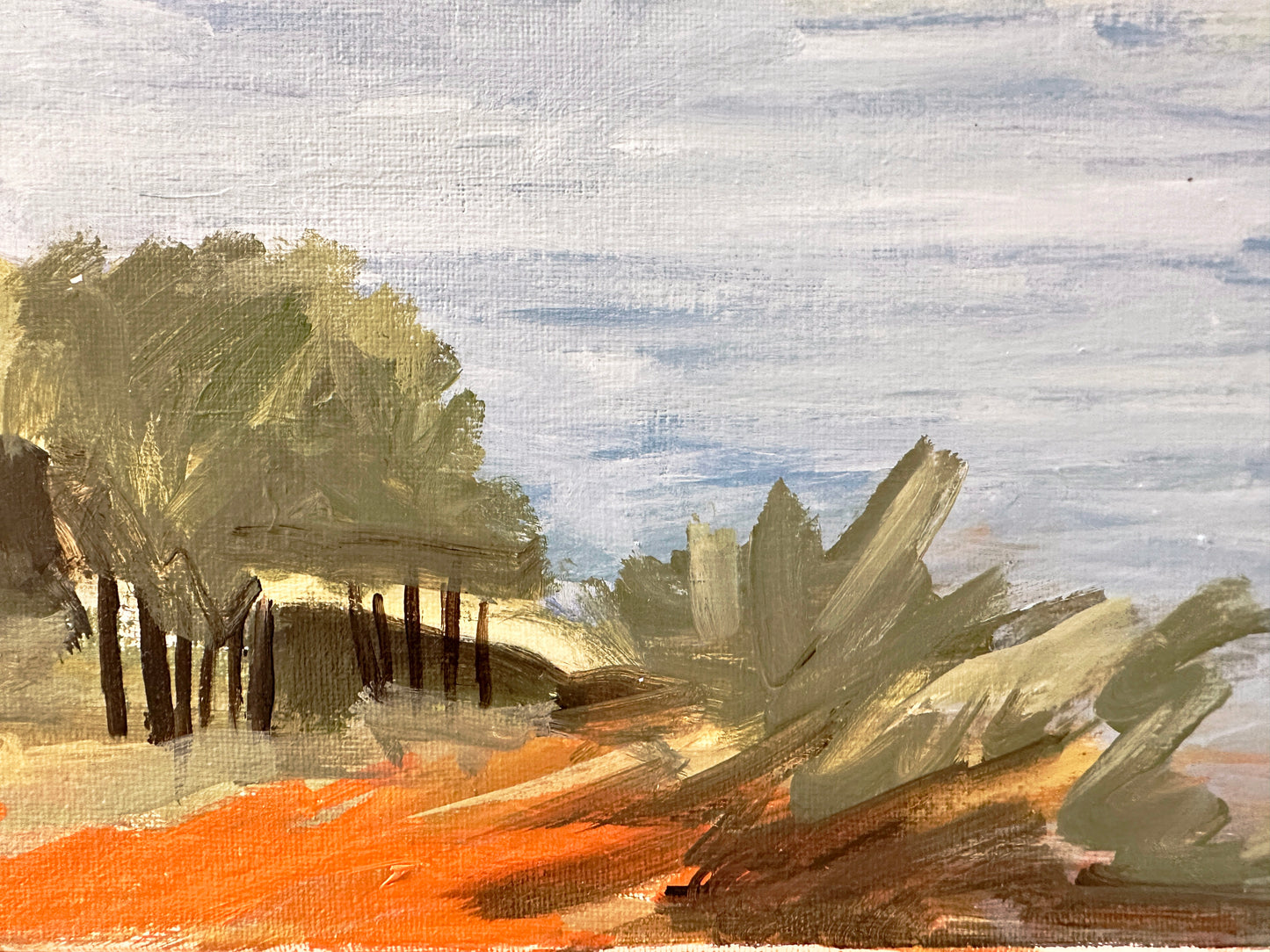 Blue Landscape