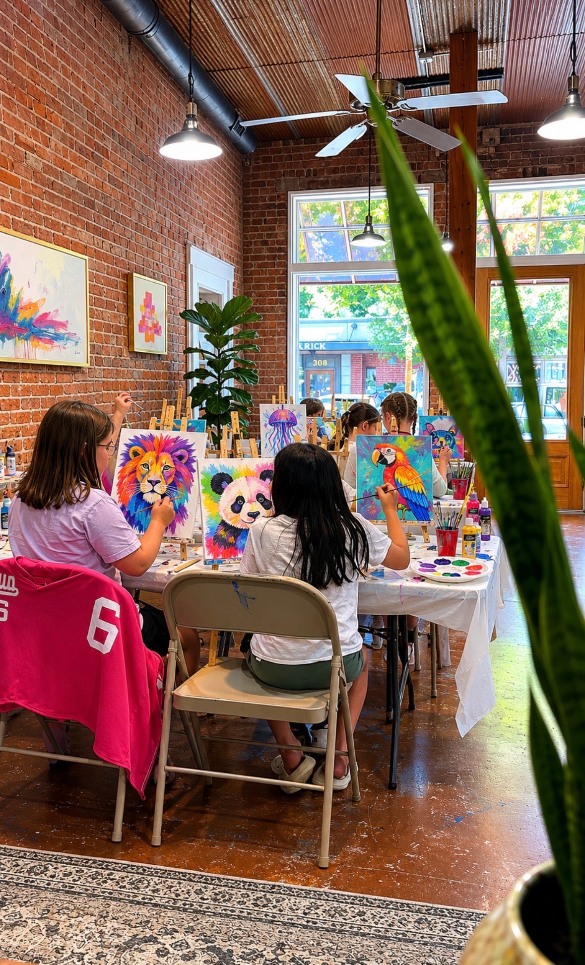 Rainbow Animals Art Camp (June 29-July 2)