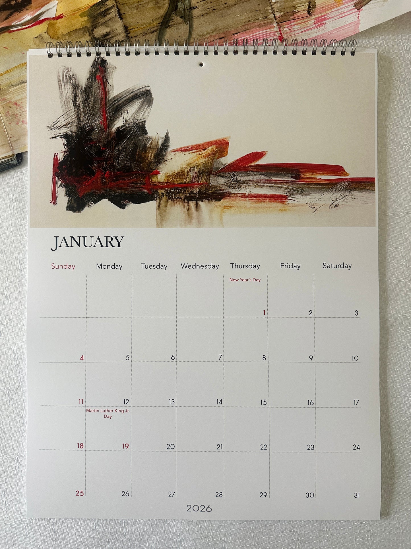 Calendar 2026 · The Nomad’s Journey