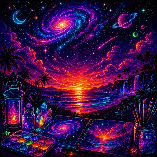 Glow and Magic Art Camp (July 6- 10)