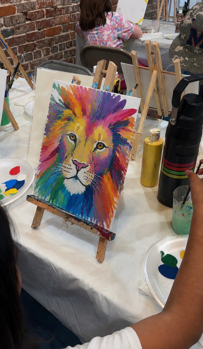 Rainbow Animals Art Camp (June 29-July 2)