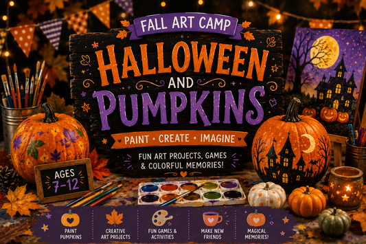Pumpkins & Halloween Art Camp (Oct. 7th–10th)