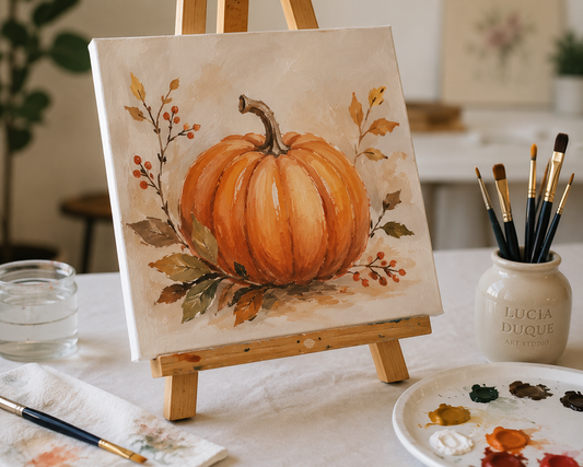Holiday Acrylic Painting for beginners