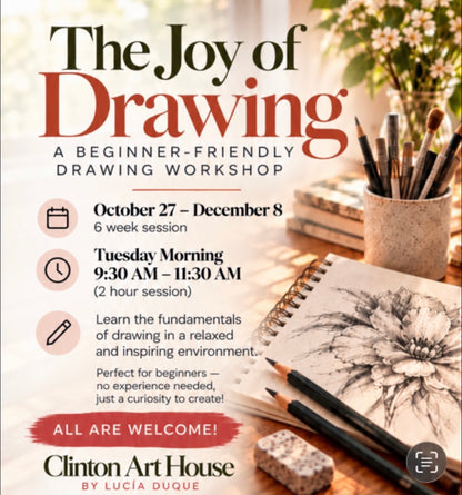The Joy of Drawing - Beginner Workshop for Adults