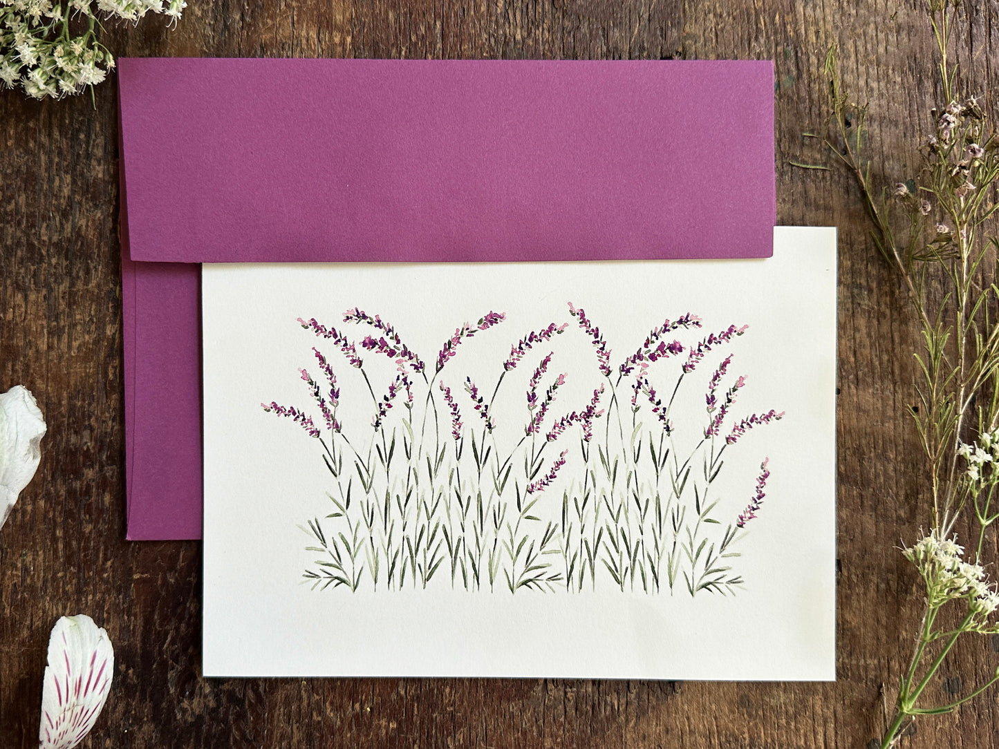 Lavender Greeting Cards