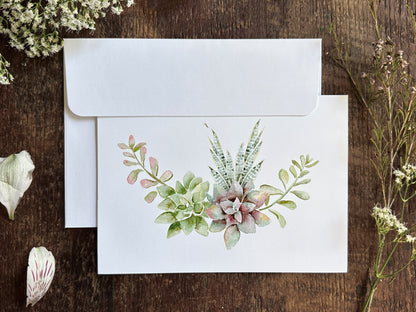 Succulent Greeting Cards