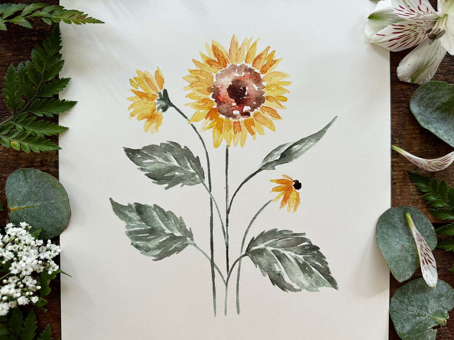 Sunflower Print