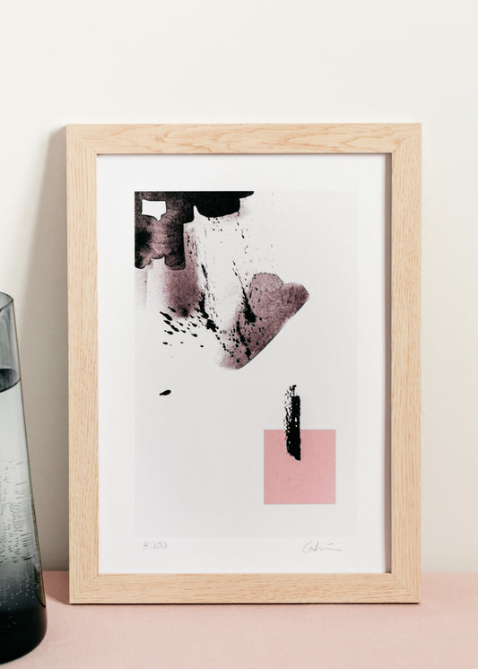 Rose I Abstract Print