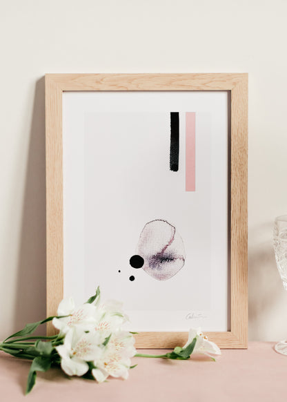 Rose V Abstract Print