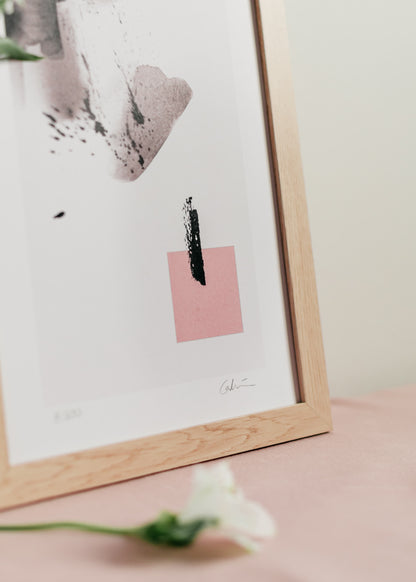 Rose I Abstract Print