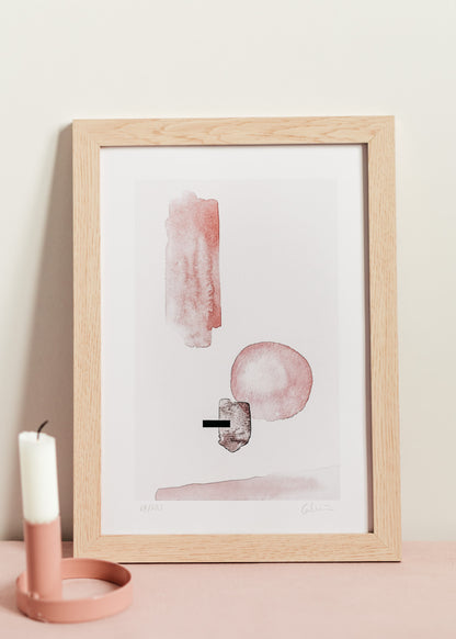 Rose II Abstract Print