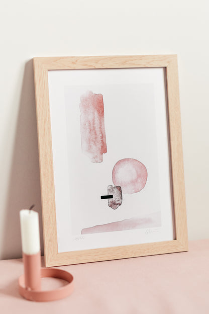 Rose II Abstract Print