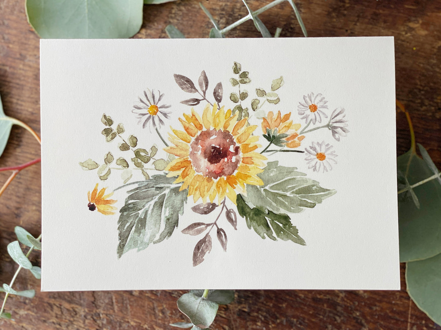 Sunflower Greeting Cards